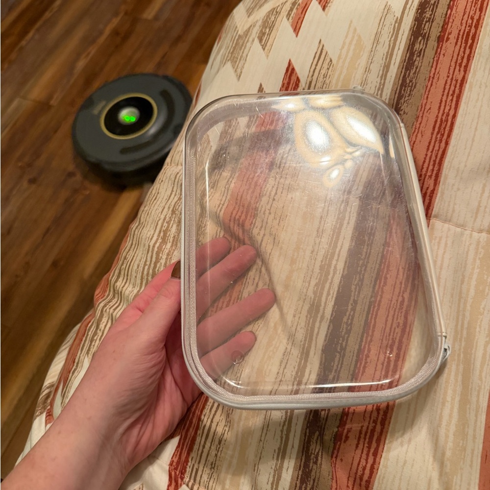Clear pencil case